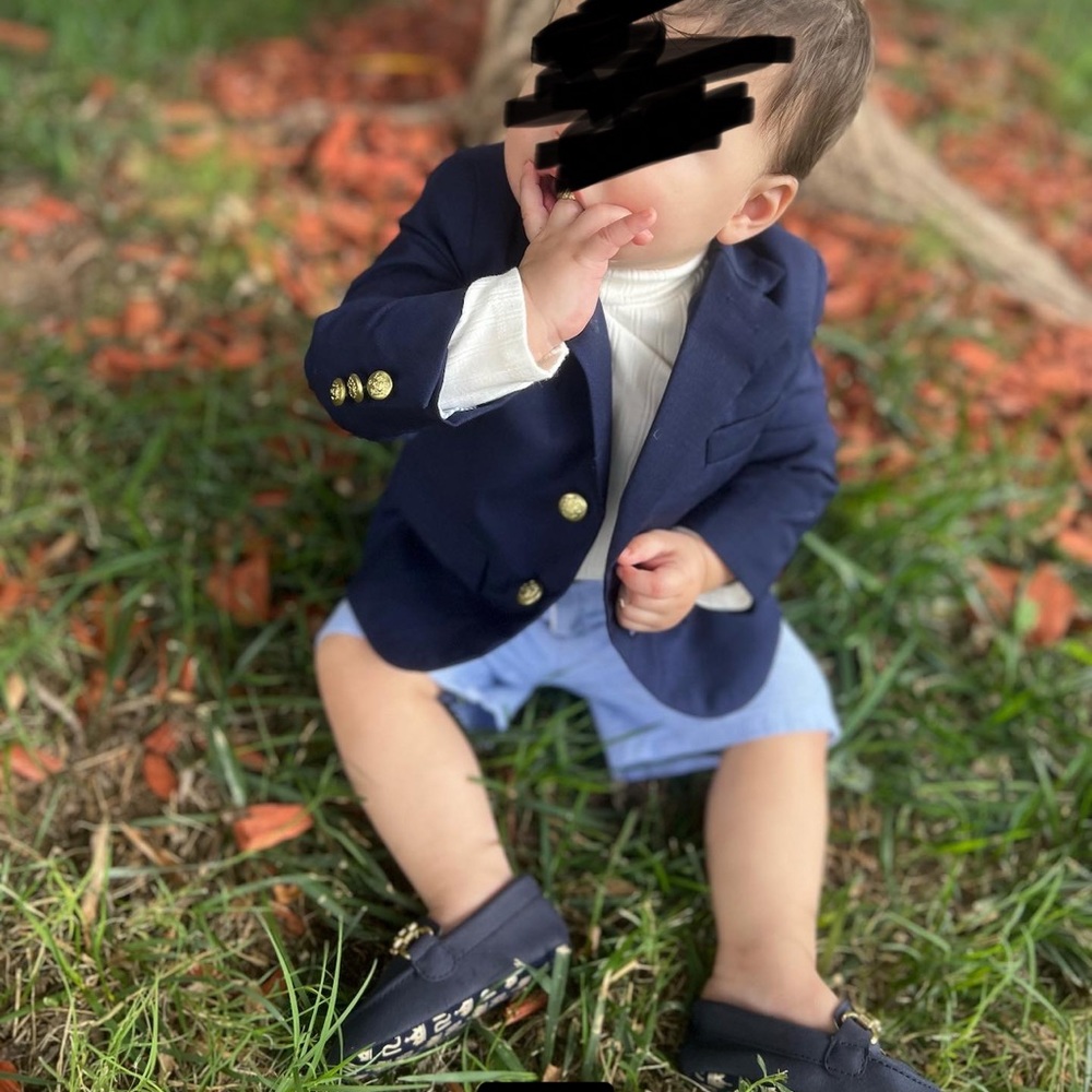 Janie and jack white turtle neck 6-12M